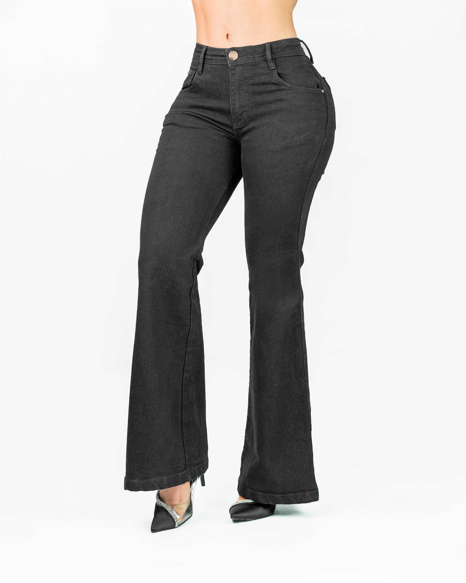 Jeans Semi Campana 152799 - Piel De Ángel