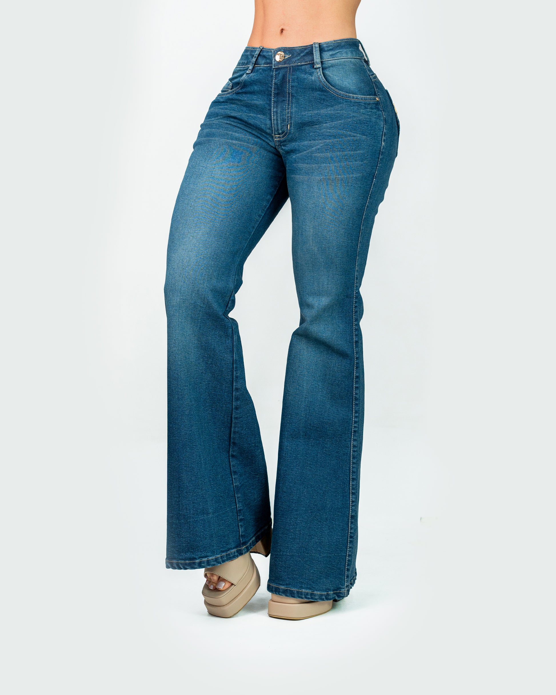 Jeans Bota Campana 152847 - Piel De Ángel