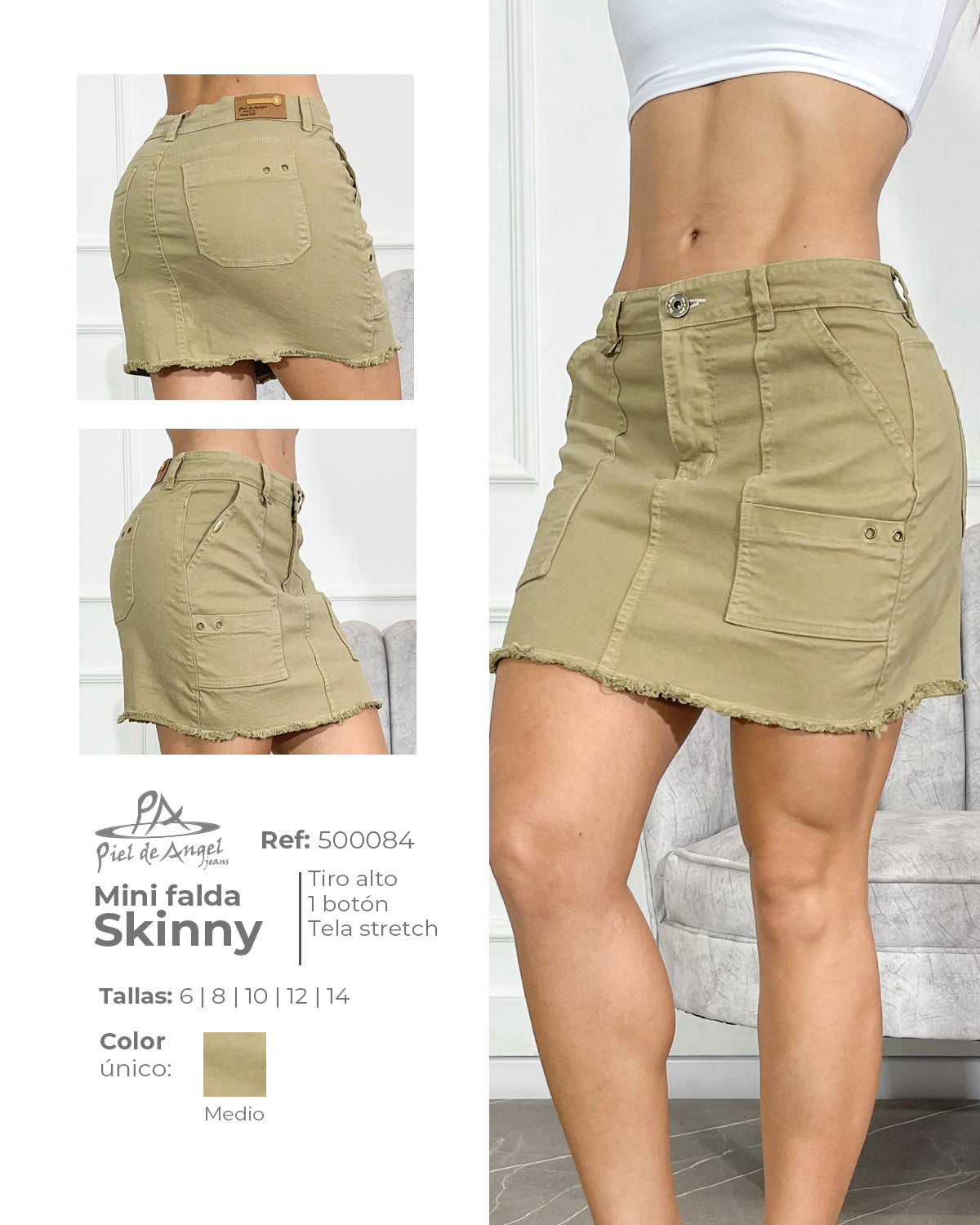 Mini Falda 500084 Piel de Ángel