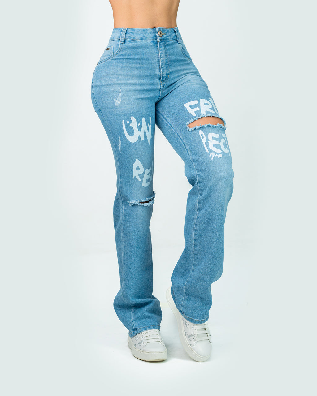 Jeans Bota Recta 152721 - Piel De Ángel