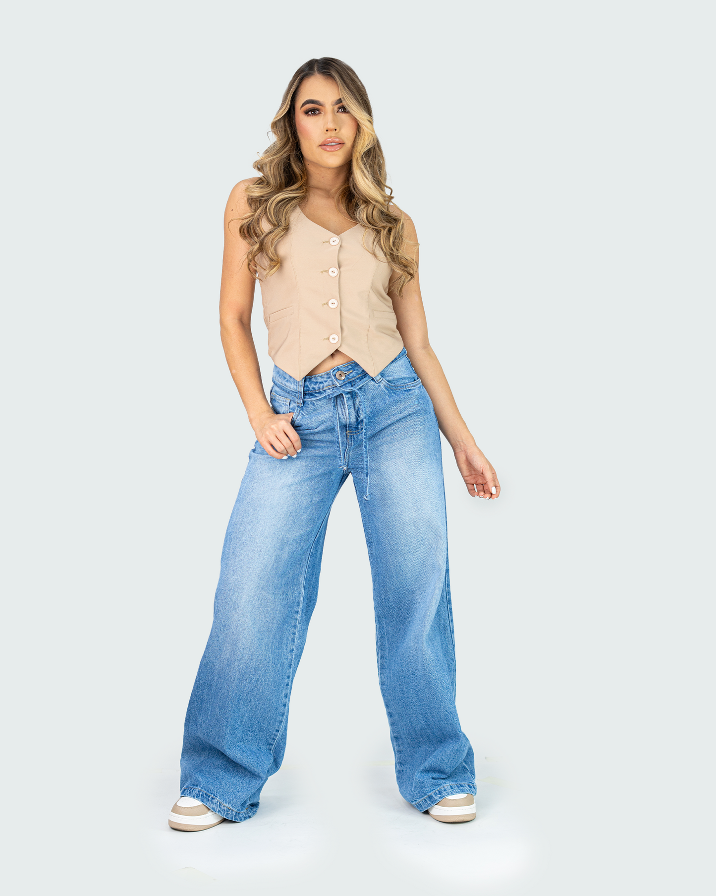 Jeans Wide Leg Cordon 152790