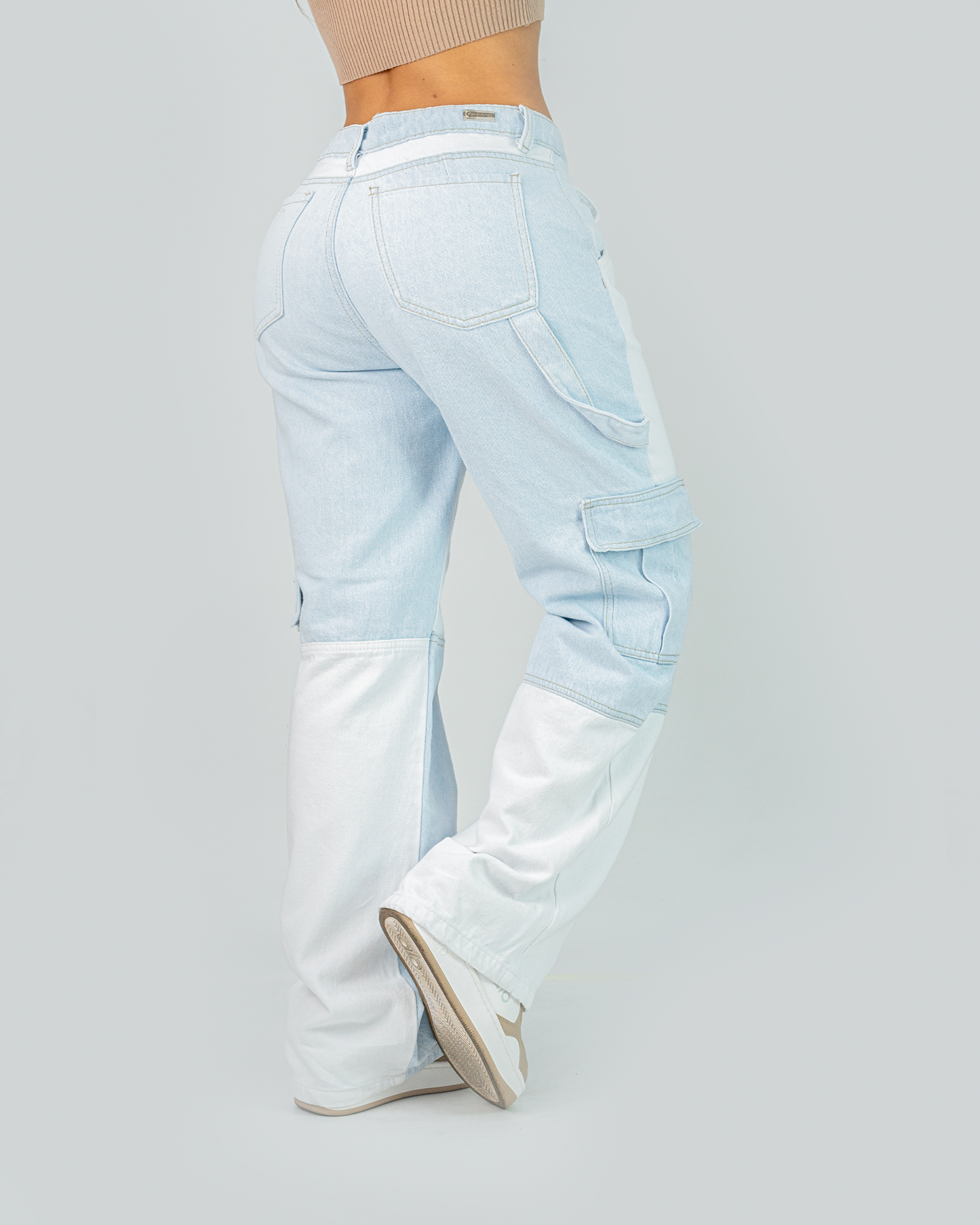 Jeans Cargo Bloques 152793 Piel de Angel