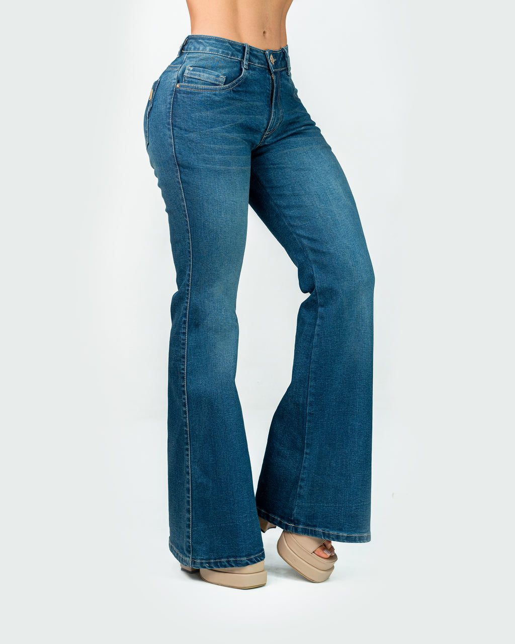 Jeans Bota Campana 152847 - Piel De Ángel