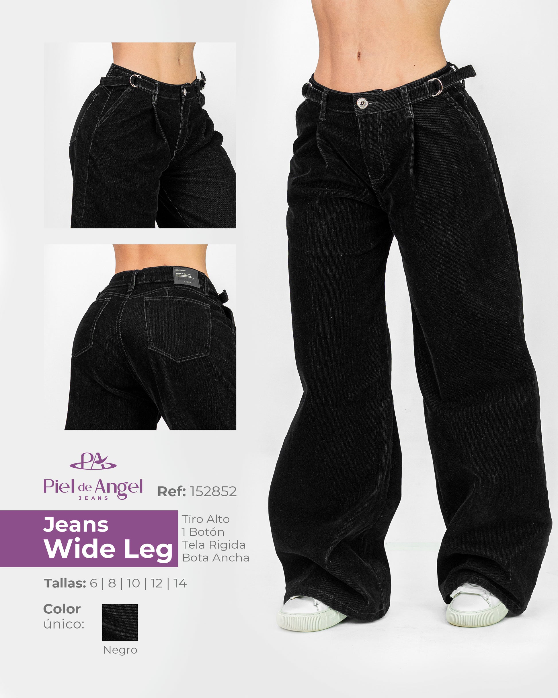 Jeans Wide Leg – Ref. 152852