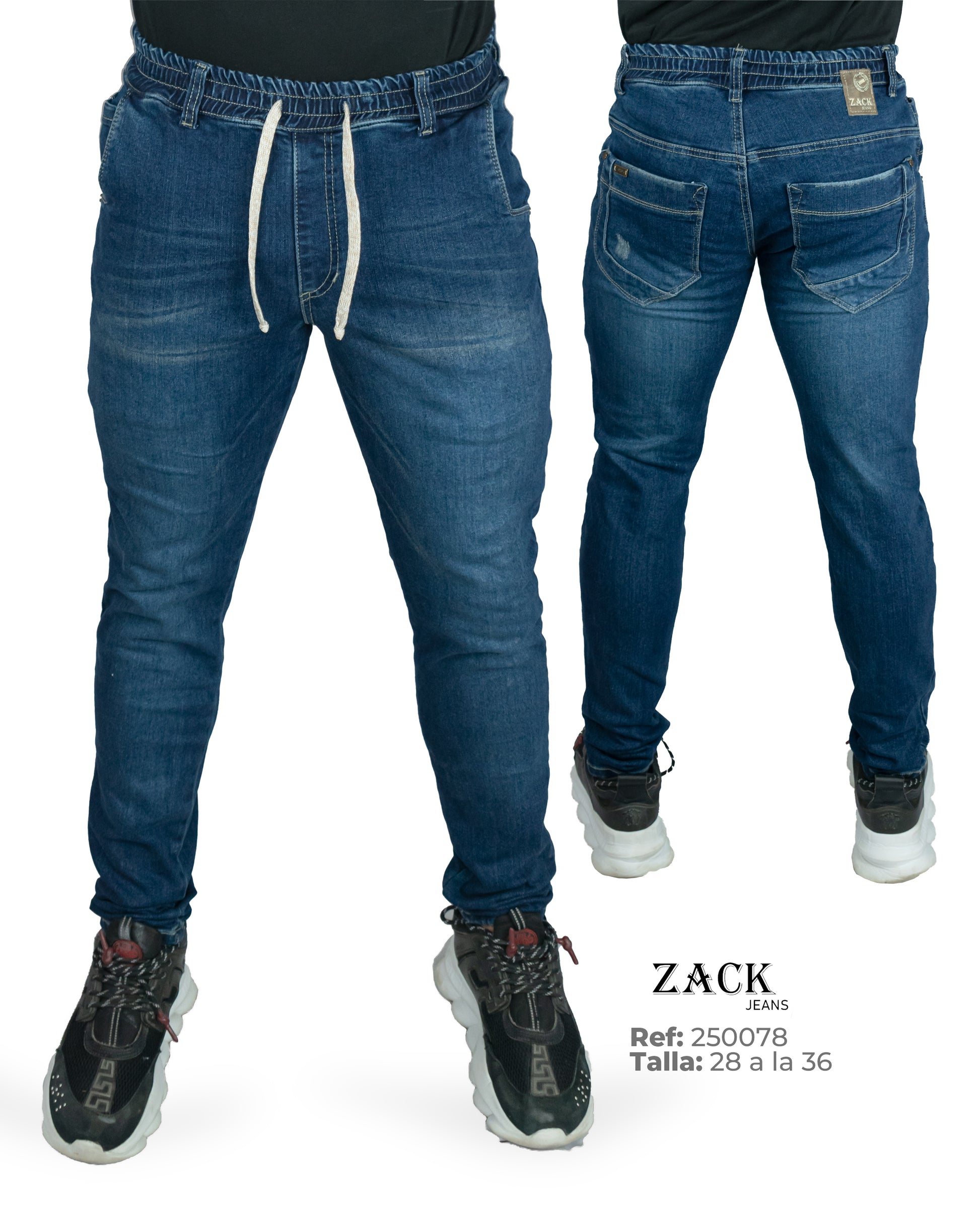 ZACK JEANS Ref. 250078 – Jogger Denim