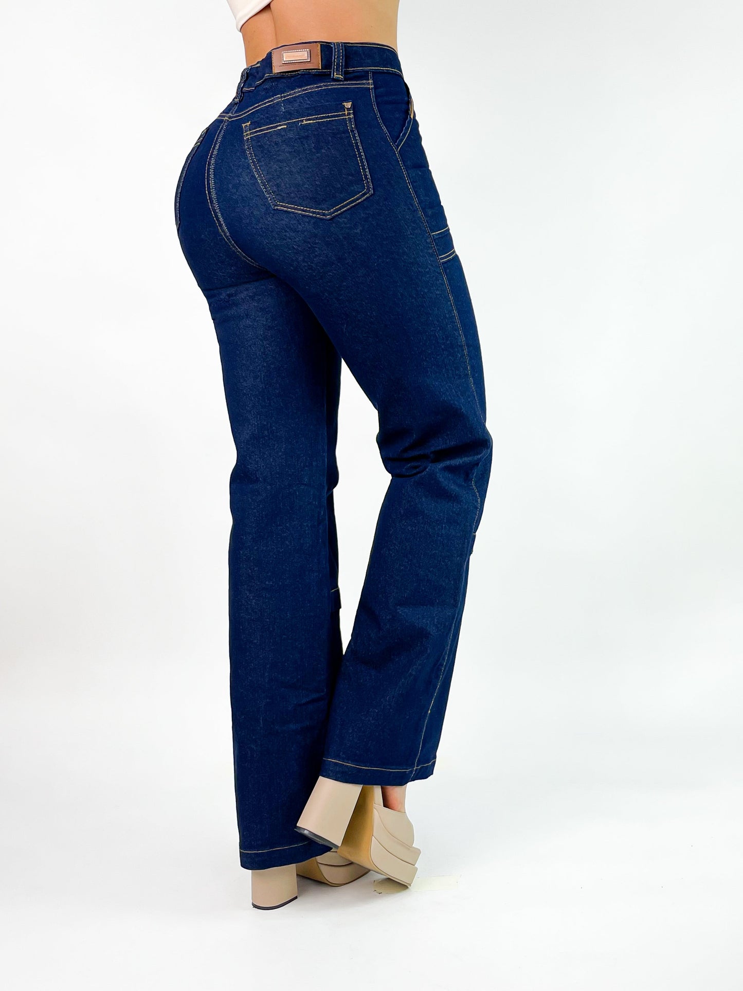 jeans wide leg 152728 Piel de Ángel