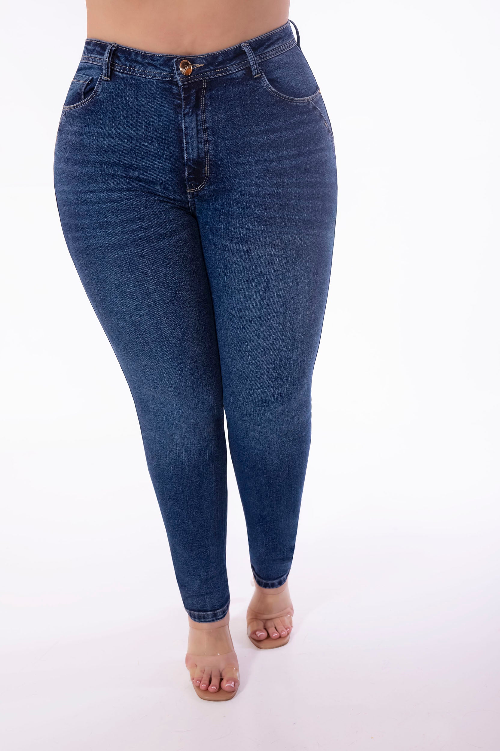 Jean Plus Skinny Oscuro