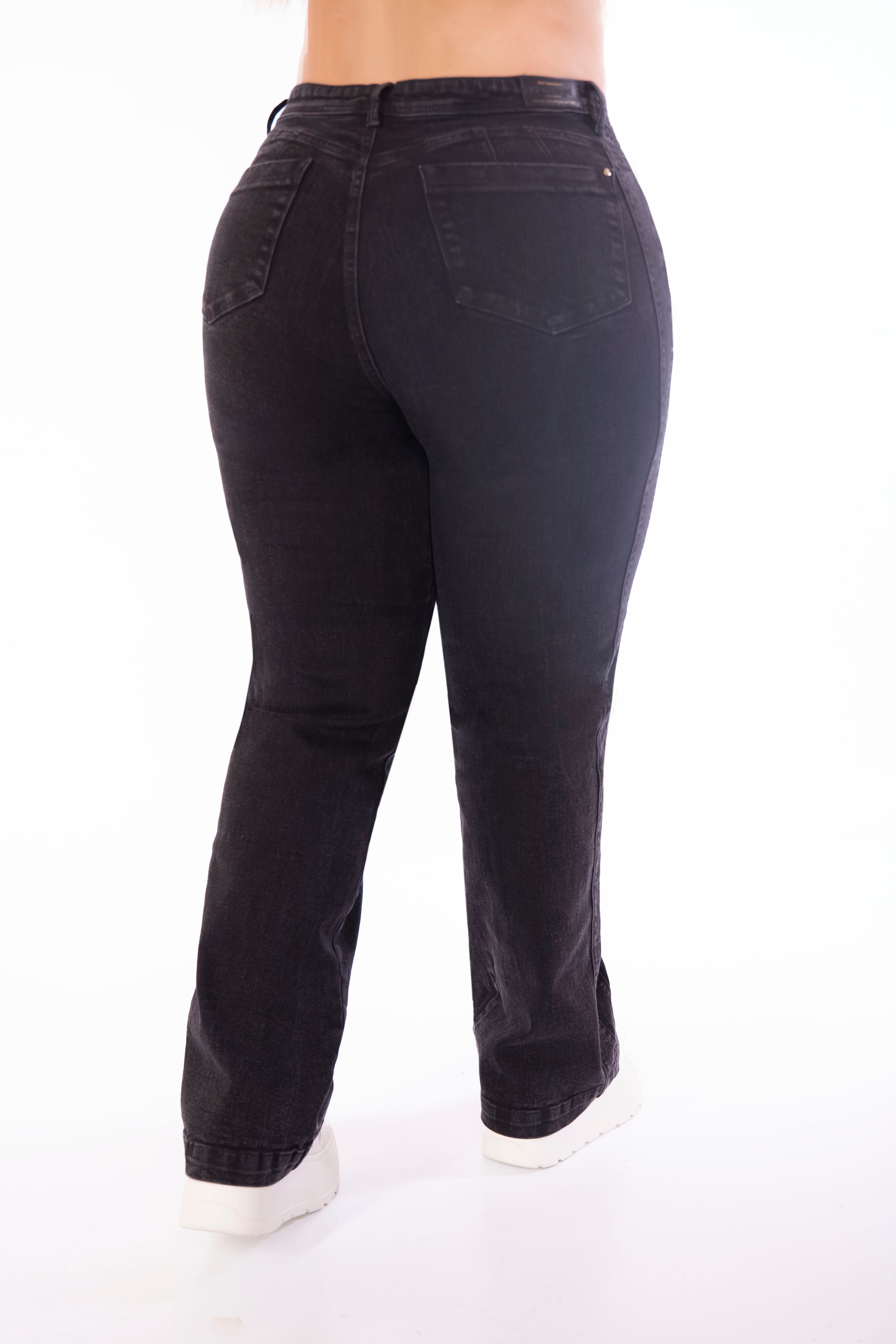 Jean Plus Bota Recta