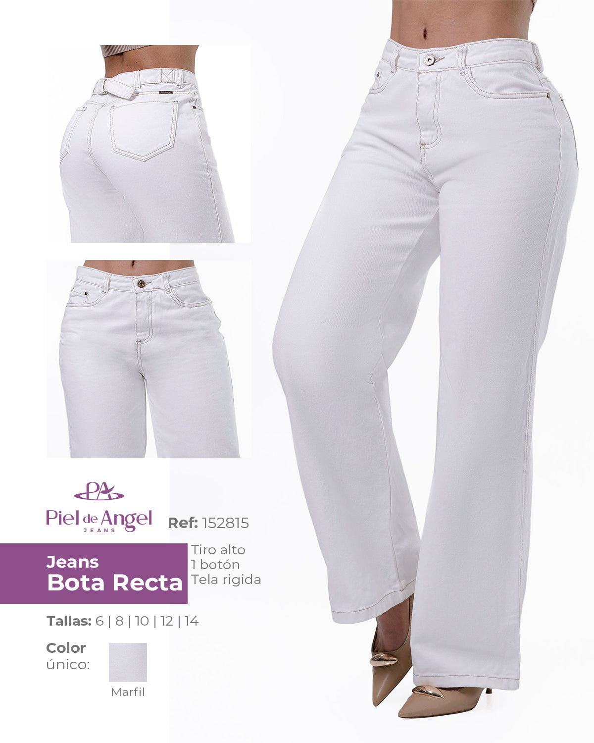 Jeans Bota Recta – Ref. 152815
