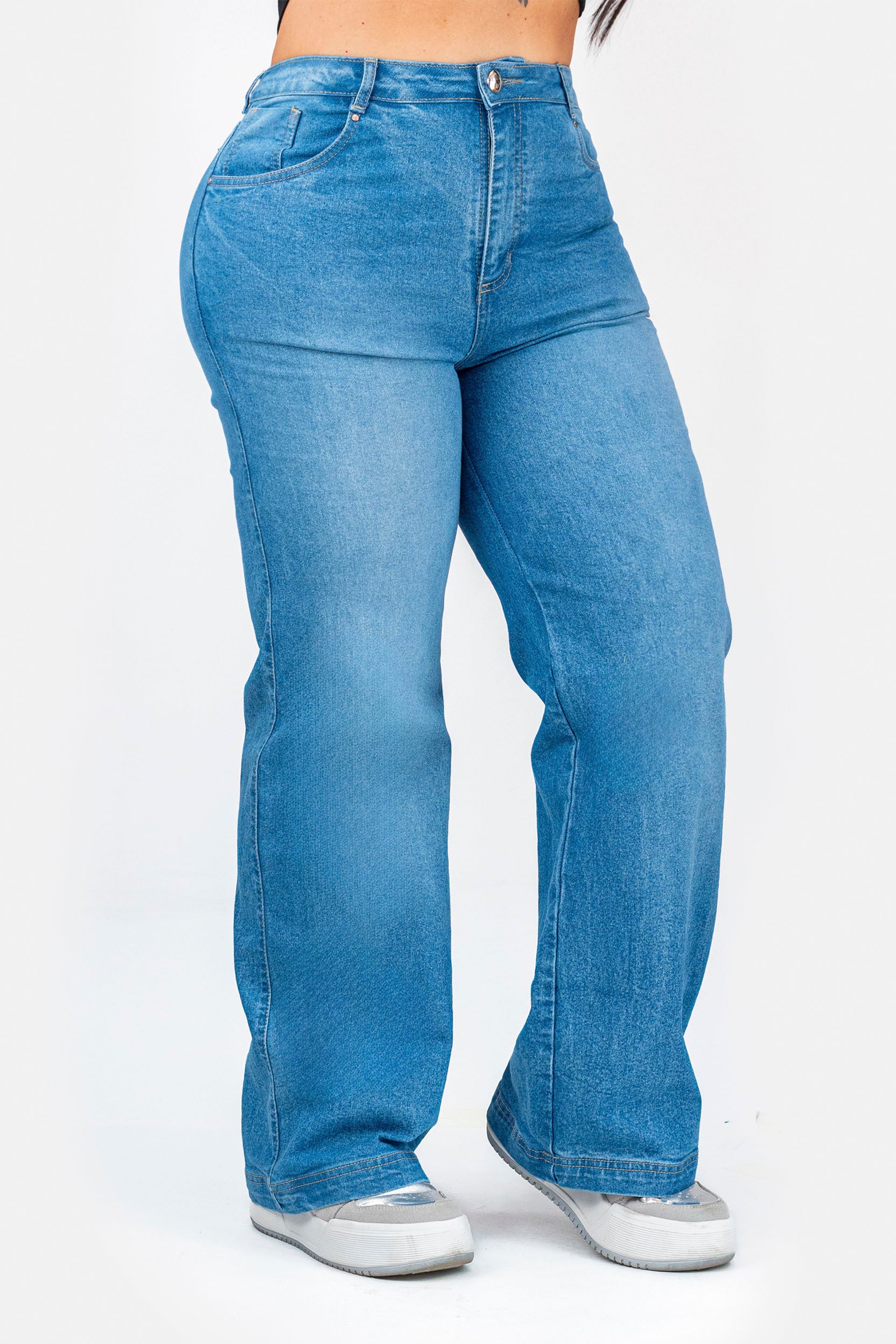 Jean Plus Bota Recta