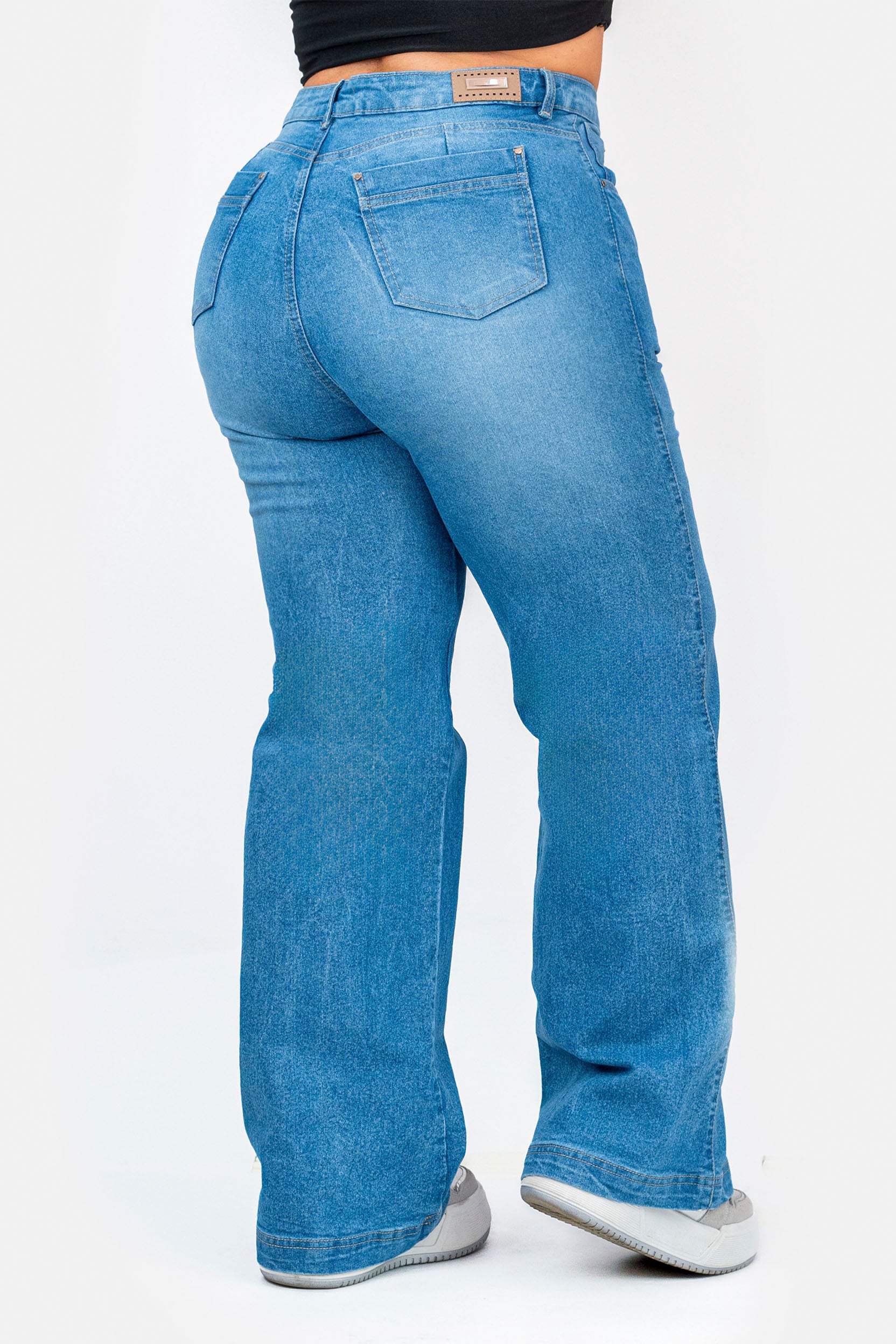 Jean Plus Bota Recta